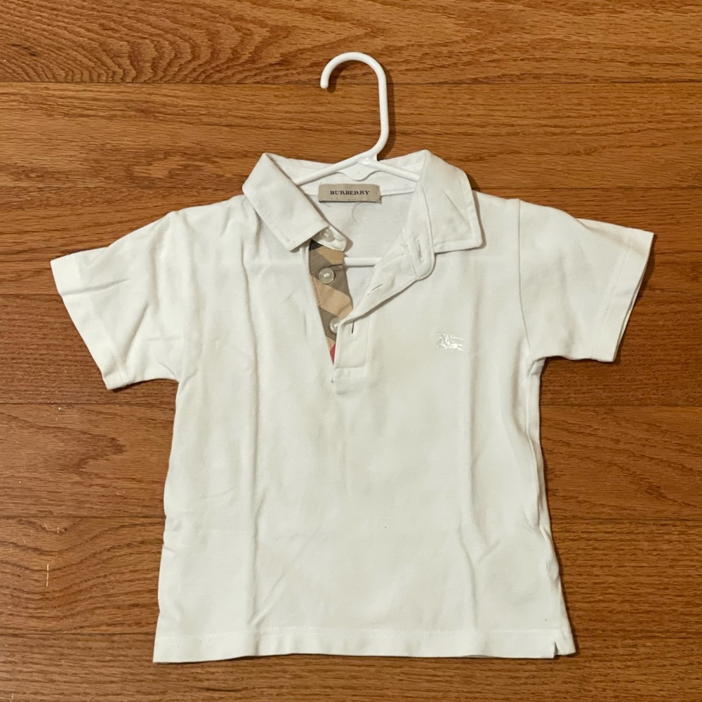 Burberry boys t shirt